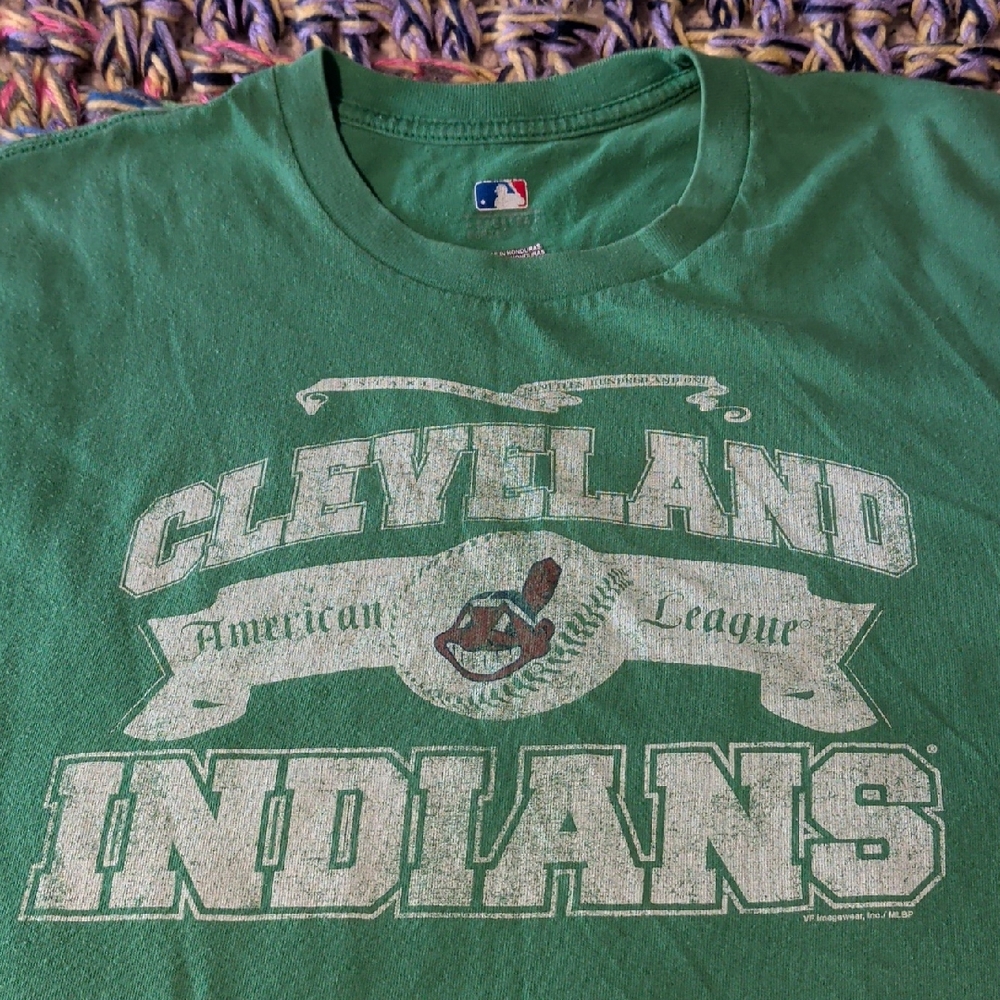 Green Cleveland Indians T-Shirt